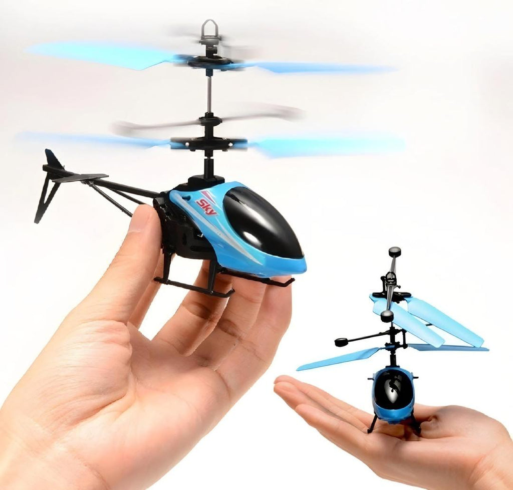 Flying Unisex Plastic Helicopter with Hand Induction Control - 1 Pc - Smart Mart Online