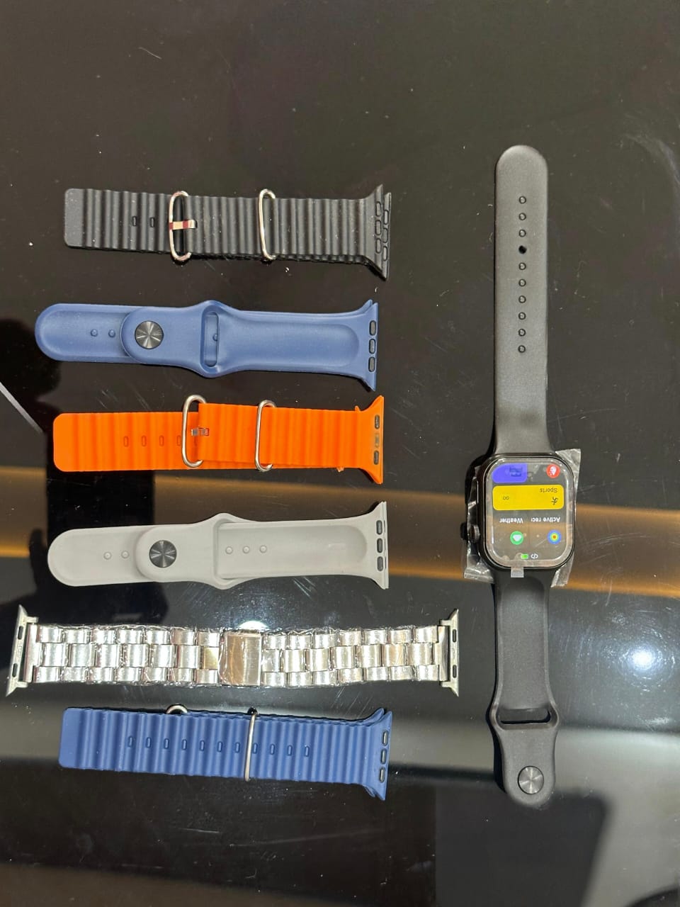 7 in 1 Smart Watch Series 10 - 7 Straps Smart watch Ultra watch 8 for Gift - 7in1 Smart watch for Boys - 7 in 1 Ultra Smart watch for Girls - Ultra 7 in 1 strap