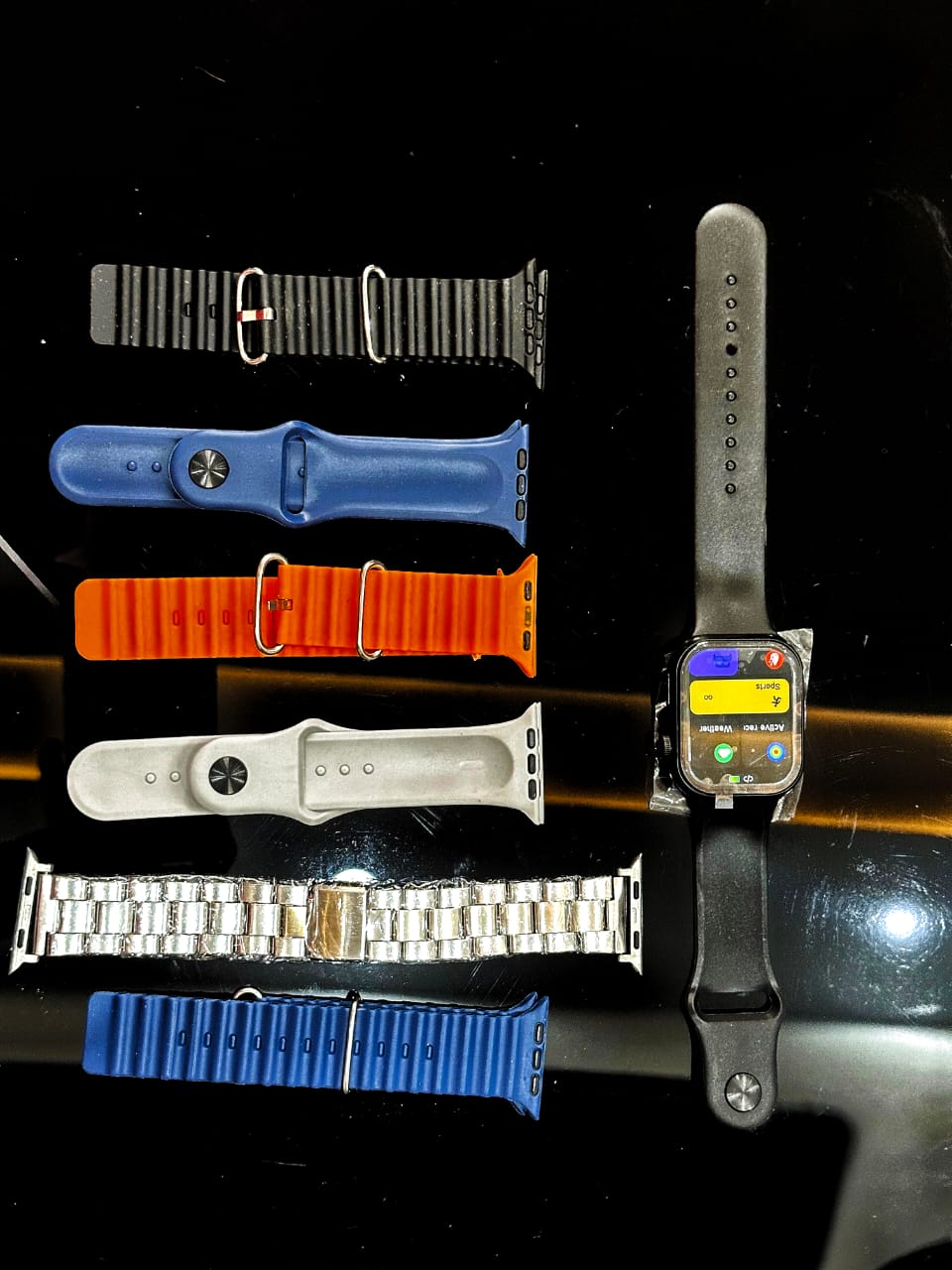 7 in 1 Smart Watch Series 10 - 7 Straps Smart watch Ultra watch 8 for Gift - 7in1 Smart watch for Boys - 7 in 1 Ultra Smart watch for Girls - Ultra 7 in 1 strap