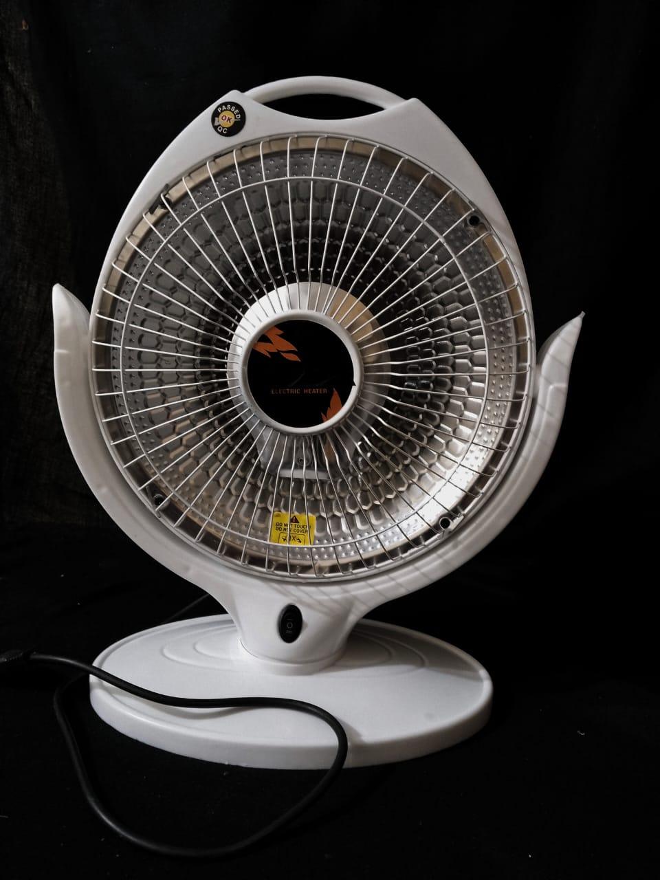 Sun Halogen Dish Heater Electric - Energy Efficient 300/600 Watt