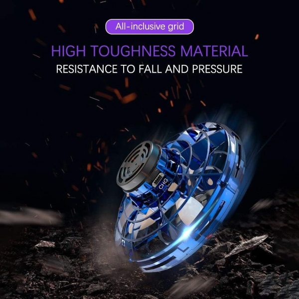 Flying Spinner With Led Light, Drone For Kids Hand Operated Mini Drones For Kids - Smart Mart Online